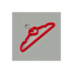 Efemark 42 cm Asorti 5'li Kadife Askı