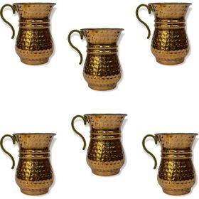Efemir 6’lı Set Mini Bakır Tava
