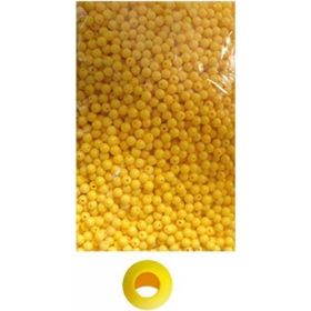 Effe 11.00 mm 500 gr Sarı Yuvarlak Boncuk