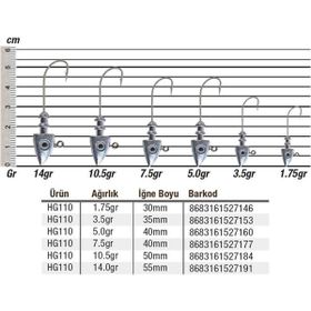 Effe Hg110 Jighead