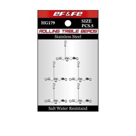 Effe No.10 Rolling Triple Beads Fırdöndü