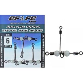 Effe No.10 Rolling Triple Beads Fırdöndü