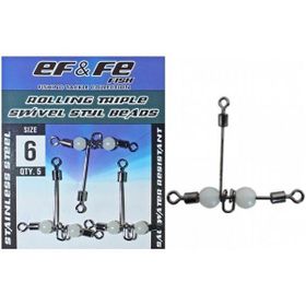 Effe No.10 Rolling Triple Beads Fırdöndü