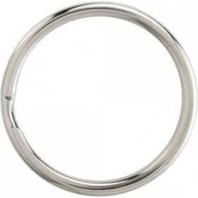 Effe Paslanmaz Çelik Split Rings 10 Adet No-01 Halka