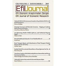 Efil Ekonomi Araştırmaları Dergisi Cil:1 Sayı:1 2018-Efil Yayınevi
