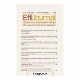 Efil Ekonomi Araştırmaları Dergisi Cilt: 1 - Sayı 4 - Kolektif