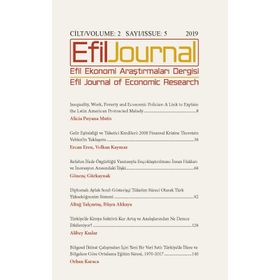 Efil Ekonomi Araştırmaları Dergisi Cilt: 2 - Sayı: 5 - Kolektif