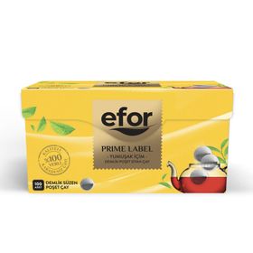 Efor 100'lü 320 gr Prime Label Demlik Süzen Poşet Çay