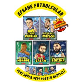Efsane Futbolcular 5 Kitap Set