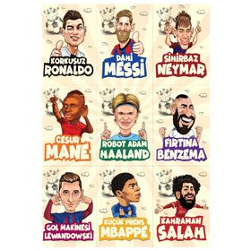 Efsane Futbolcular Robot Adam Haaland - Diego Roberto