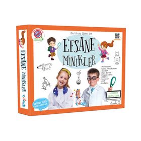 Efsane Minikler Okul Öncesi Eğitim Seti - Dikkat Çocuk Yayınları