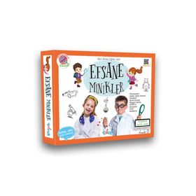 Efsane Minikler Okul Öncesi Eğitim Seti - Dikkat Çocuk Yayınları