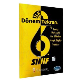 Efsane Yayınları 6. Sınıf İlk Dönem Tekrarı Tatil Kitabı