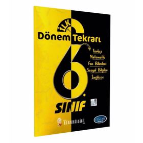 Efsane Yayınları 6. Sınıf İlk Dönem Tekrarı Tatil Kitabı