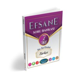 Efsane Yayınları - 7. Sınıf Türkçe Soru Bankası