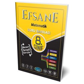 Efsane Yayınları 8. Sınıf Efsane Matematik Soru Bankası