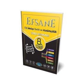 Efsane Yayınları 8. Sınıf Efsane T.C. İnkılap Tarihi ve Atatürkçülük Soru Bankası