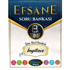 Efsane Yayınları 8. Sınıf İngilizce Soru Bankası