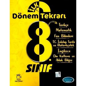 Efsane Yayınları 8. Sınıf Tüm Dersler İlk Dönem Tekrarı