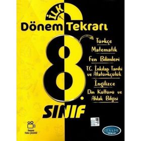 Efsane Yayınları 8. Sınıf Tüm Dersler İlk Dönem Tekrarı