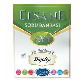 Efsane Yayınları AYT Biyoloji Efsane Soru Bankası Yeni