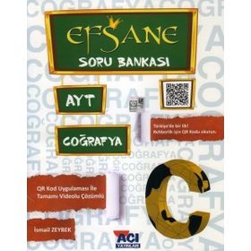 Efsane Yayınları AYT Coğrafya Soru Bankası