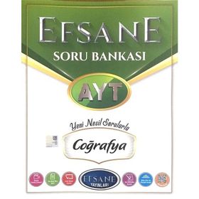 Efsane Yayınları AYT Coğrafya Soru Bankası