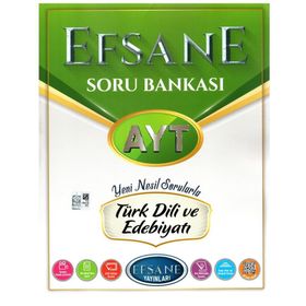 Efsane Yayınları AYT Türk Dili ve Edebiyatı Soru Bankası