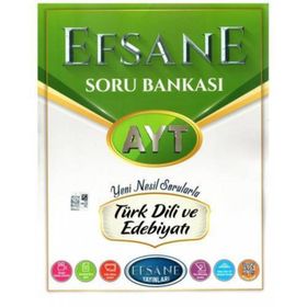 Efsane Yayınları AYT Türk Dili ve Edebiyatı Soru Bankası