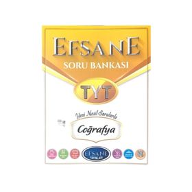 Efsane Yayınları TYT Coğrafya Efsane Soru Bankası