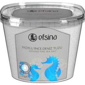 Efsina 2 kg Iyotlu Ince Deniz Tuzu
