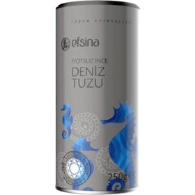 Efsina 250 gr İyotsuz İnce Deniz Tuzu