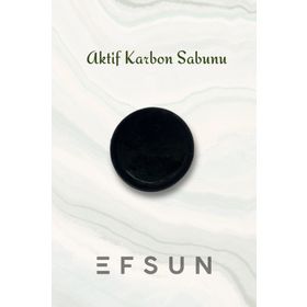 Efsun 85-90 gr Yuvarlak Aktif Karbon Sabunu