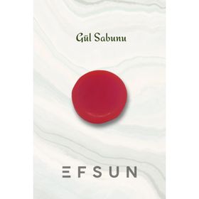 Efsun 85-90 gr Yuvarlak Gül Sabunu