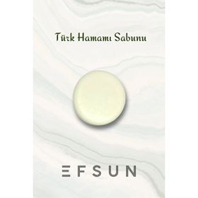 Efsun 85-90 gr Yuvarlak Türk Hamamı Sabunu