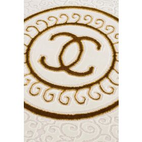 Efsun Krem Gold Modern Salon ve Oturma Odası Halısı