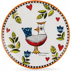 Egan Italy Cocoricò 6'lı 19 cm Turuncu Tatlı Tabağı