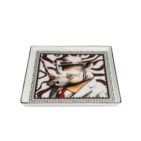 Egan Italy Human Essence Gergedan Desenli 19x19 cm Tabak