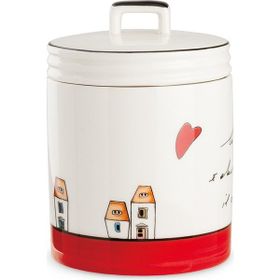 Egan Italy Le Casette Kırmızı 11x15 cm Kavanoz