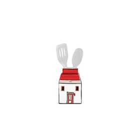 Egan Italy Le Casette Kırmızı 11x17 cm Kaşıklık