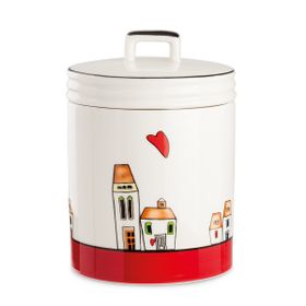 Egan Italy Le Casette Kırmızı 14x19 cm Kavanoz