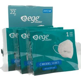 Ege 4014 K FFp2 NR N95 50 Adet Yüz Koruyucu Maske
