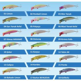 Ege Fish V Gaga 92 mm 15.5 gr Maket Balık