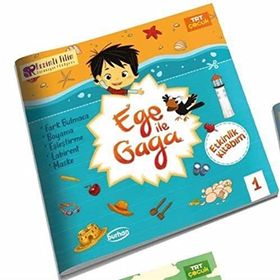 Ege İle Gaga Etkinlik Kitabım 1 - Trt Çocuk
