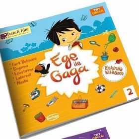 Ege İle Gaga Etkinlik Kitabım 2 - Trt Çocuk