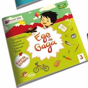 Ege İle Gaga Etkinlik Kitabım 3 - Trt Çocuk
