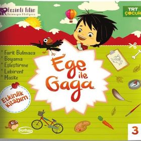 Ege İle Gaga Etkinlik Kitabım 3 - Trt Çocuk