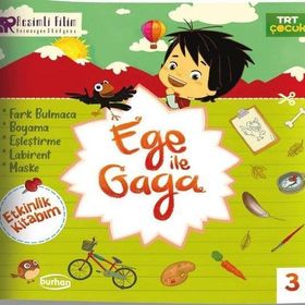 Ege İle Gaga Etkinlik Kitabım 3 - Trt Çocuk