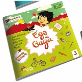 Ege İle Gaga Etkinlik Kitabım 3 - Trt Çocuk