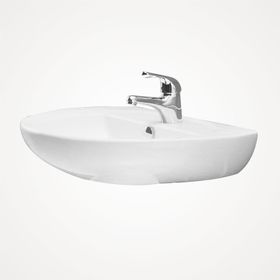 Ege Vitrifiye Alia Beyaz 56 Cm Lavabo